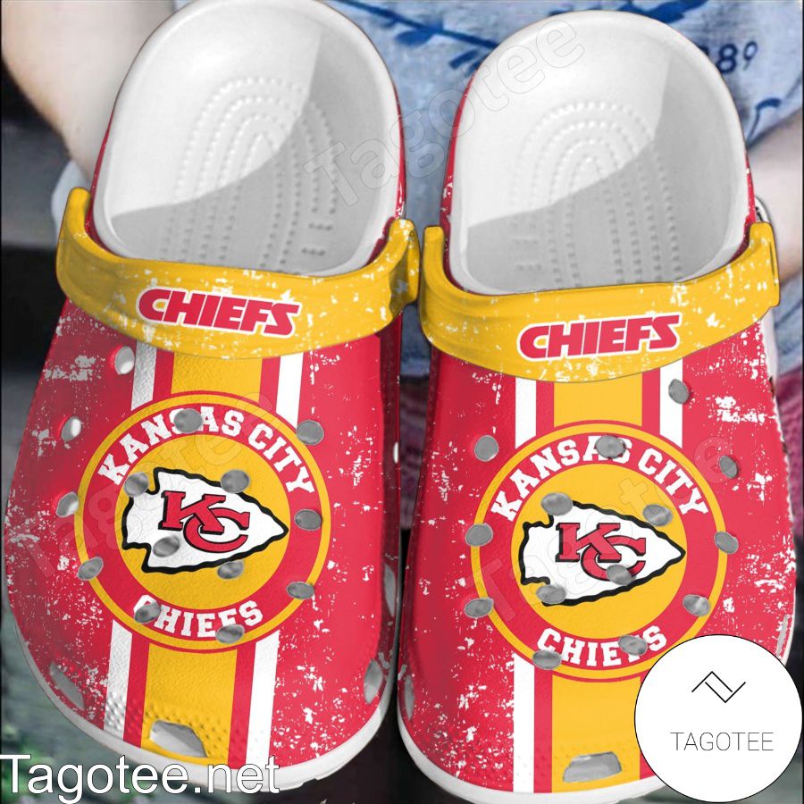 Kansas City Chiefs Logo Football Team Crocs Clogs