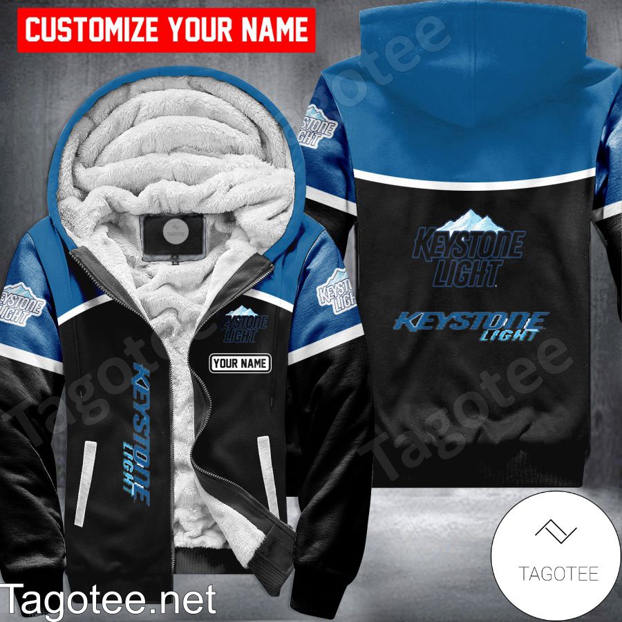 Keystone Light Custom Uniform Fleece Hoodie - MiuShop