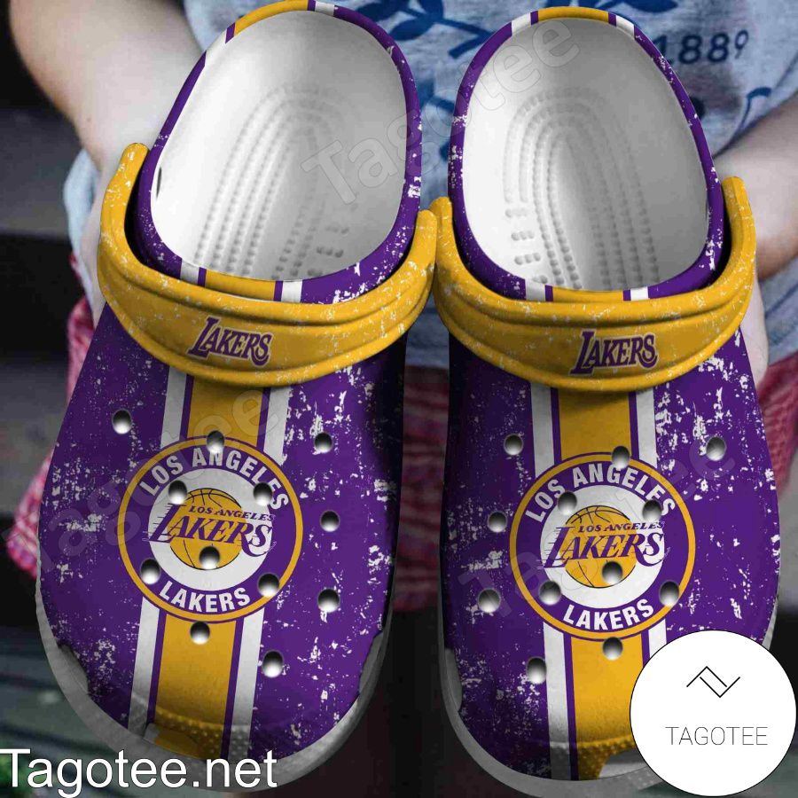 Los Angeles Lakers Logo Basketball Team Crocs Clogs