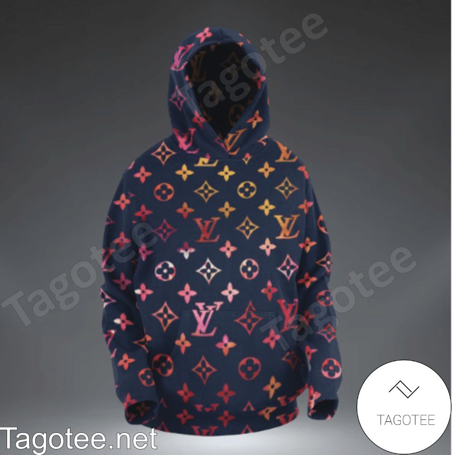 Louis Vuitton Gradient Logo Monogram Hoodie