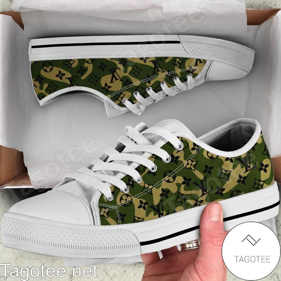 Louis Vuitton Monogram Camouflage Low Top Shoes