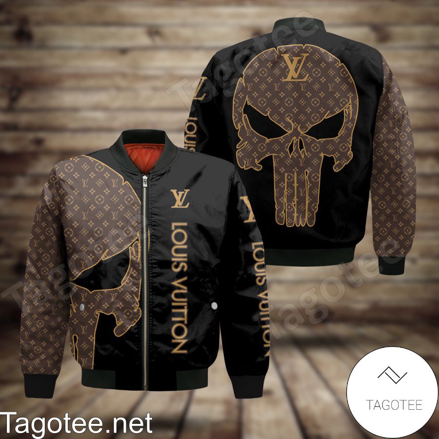 Louis Vuitton Skull Monogram Bomber Jacket