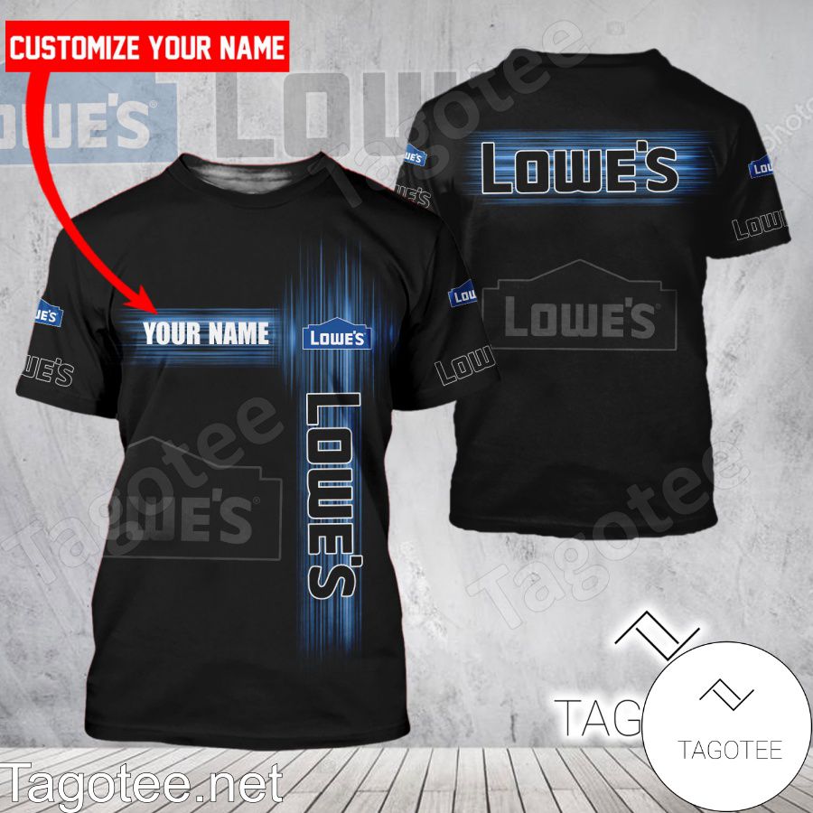 Lowe's Custom 3D Shirt, Hoodie Jacket a