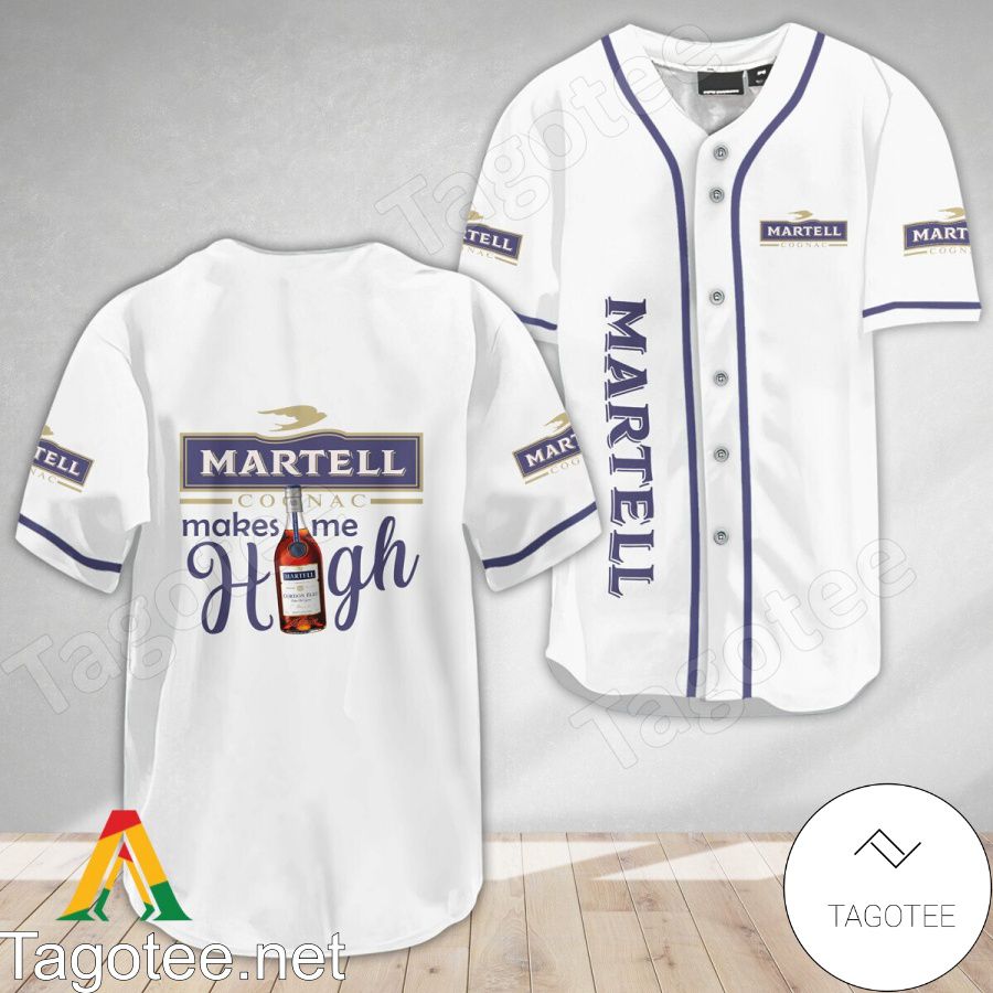 Martell Cognac Make Me High Baseball Jersey