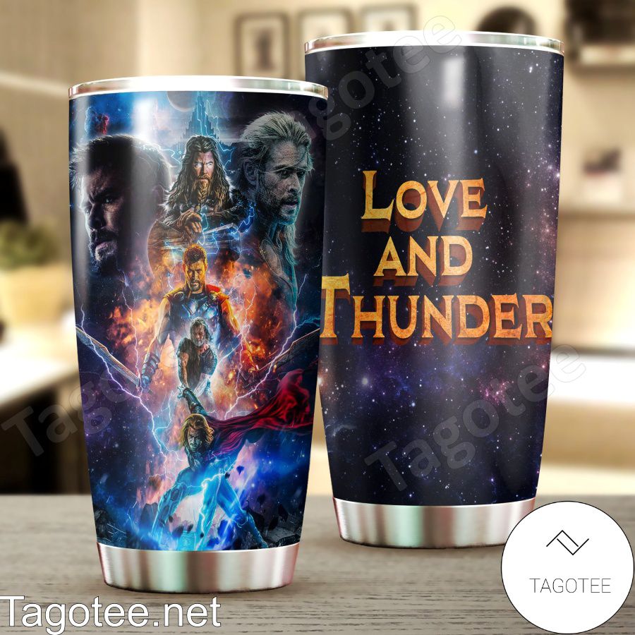 Marvel Thor Love And Thunder Tumbler