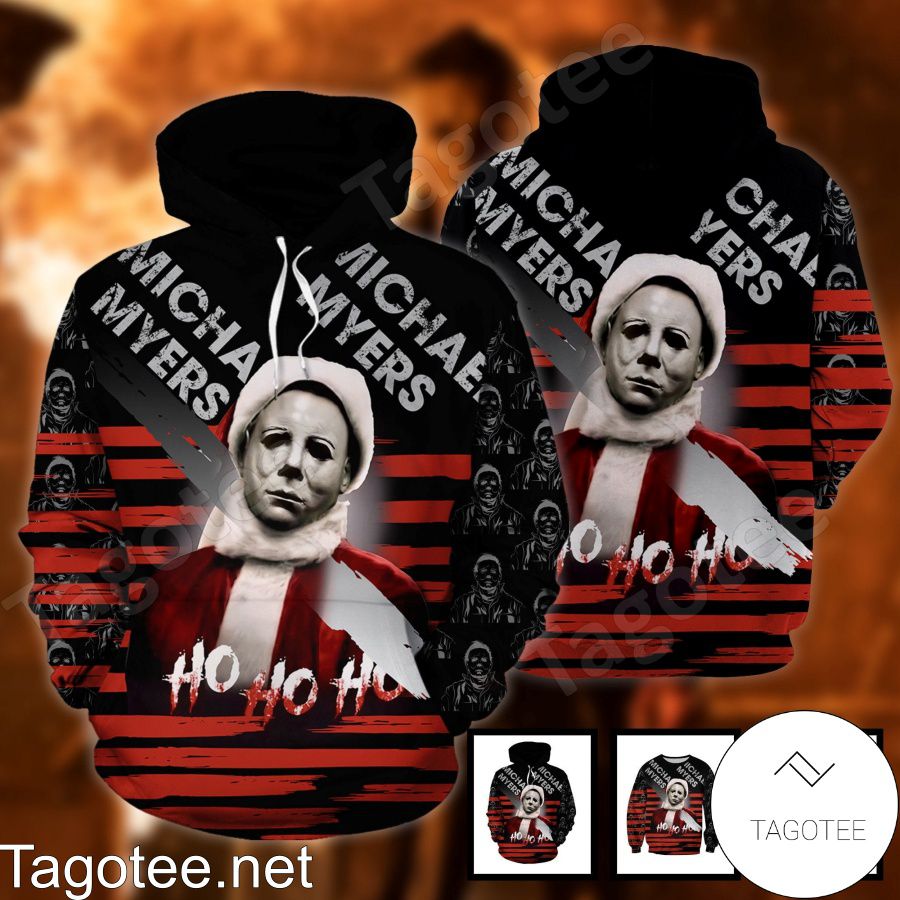 Michael Myers Hohoho Christmas T-shirt, Hoodie