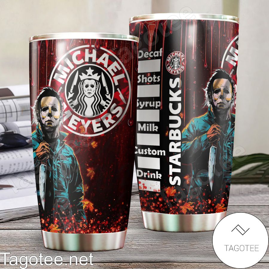 Michael Myers Starbucks Tumbler