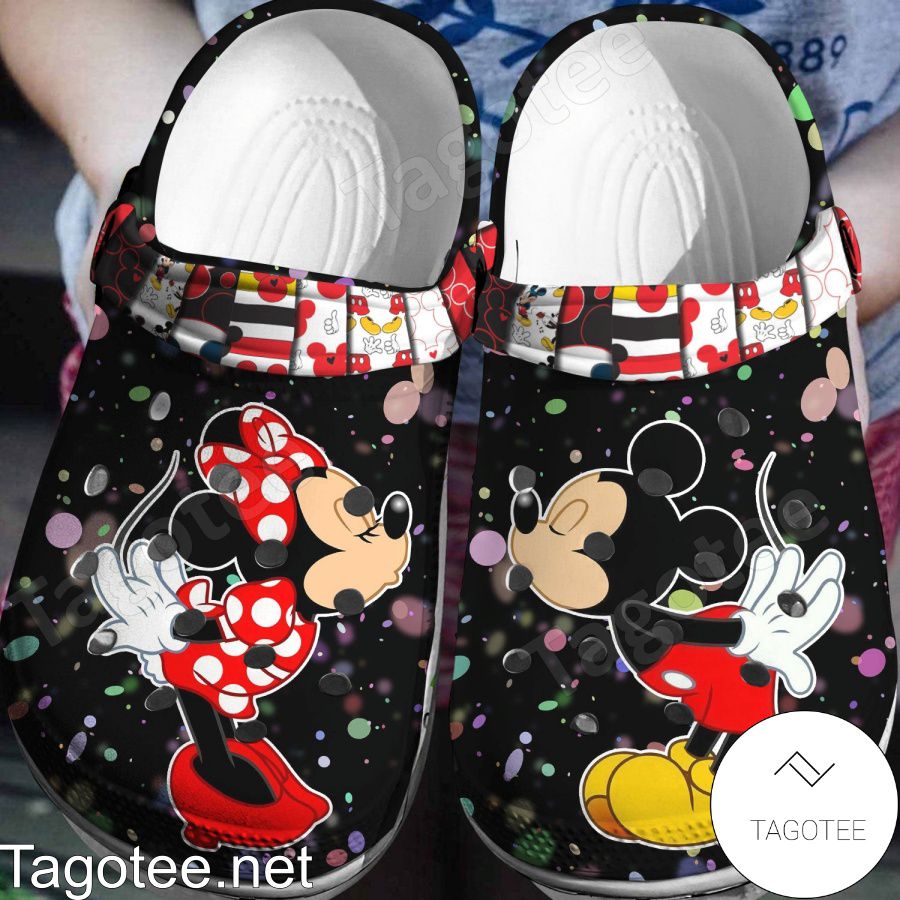 Mickey And Minnie Mystical Space Crocs Clogs