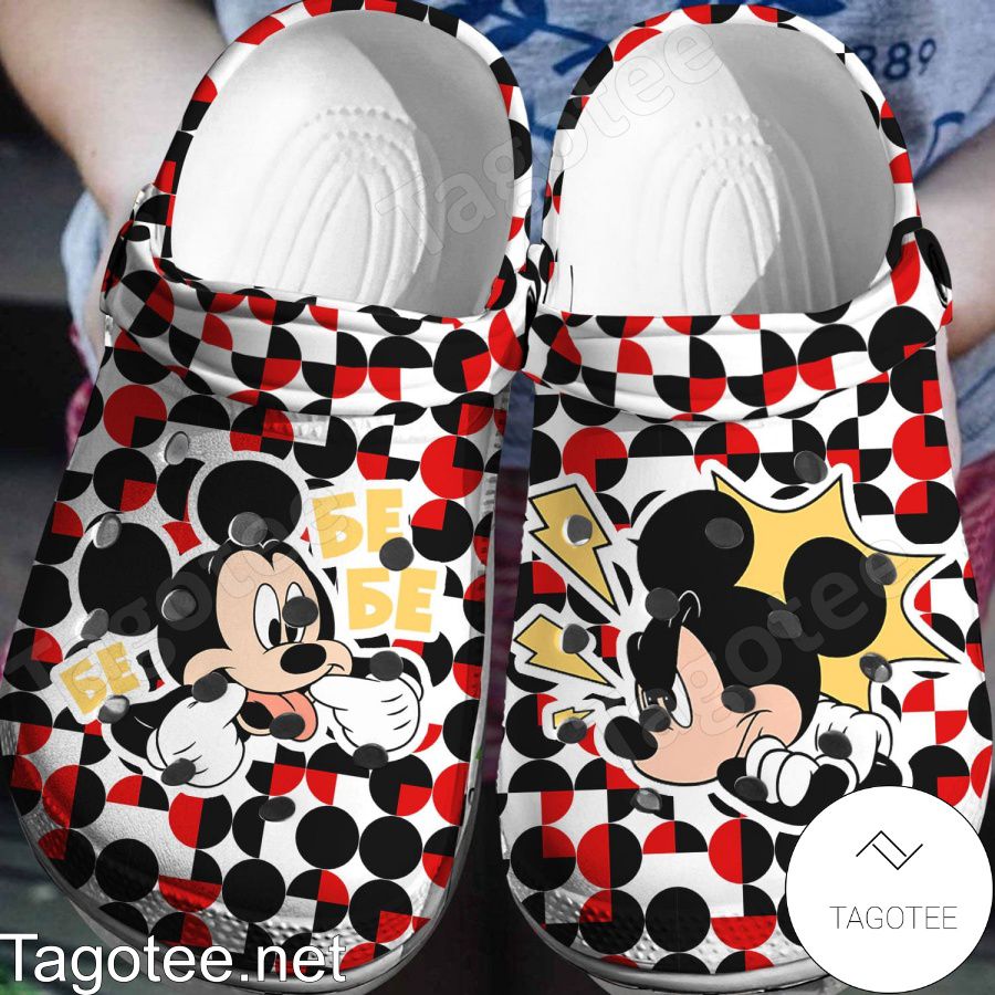 Mickey Be Be Be Crocs Clogs