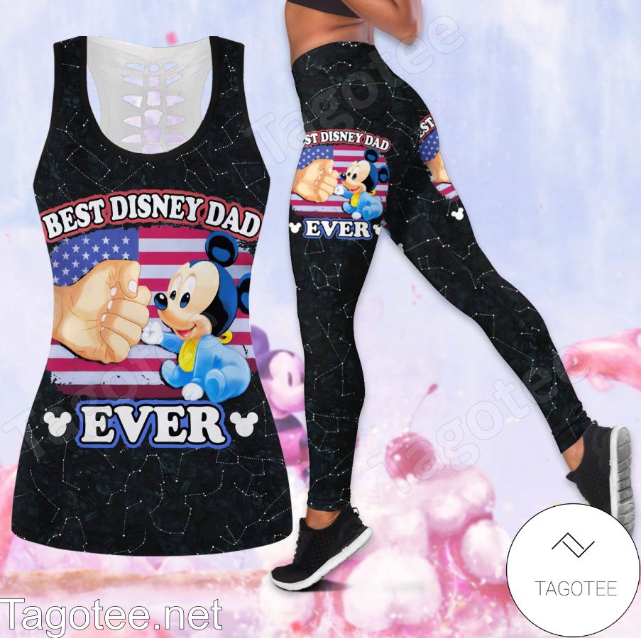 Mickey Best Disney Dad Ever Happiest Dad On Earth Shirt, Tank Top And Leggings