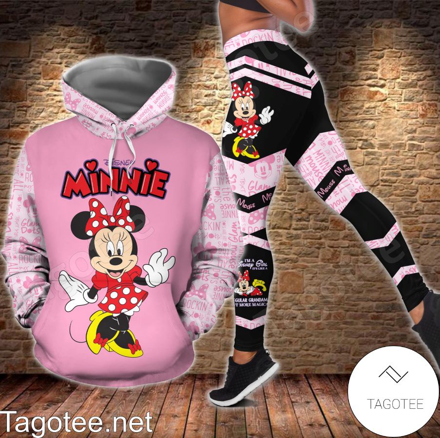 Minnie I'm A Disney Girl It's Like A Regular Girl But More Magical Shirt, Tank Top And Leggings