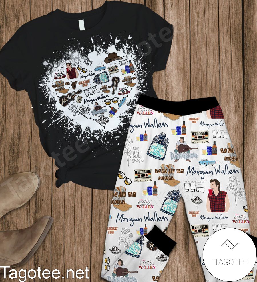 Morgan Wallen Items Pajamas Set