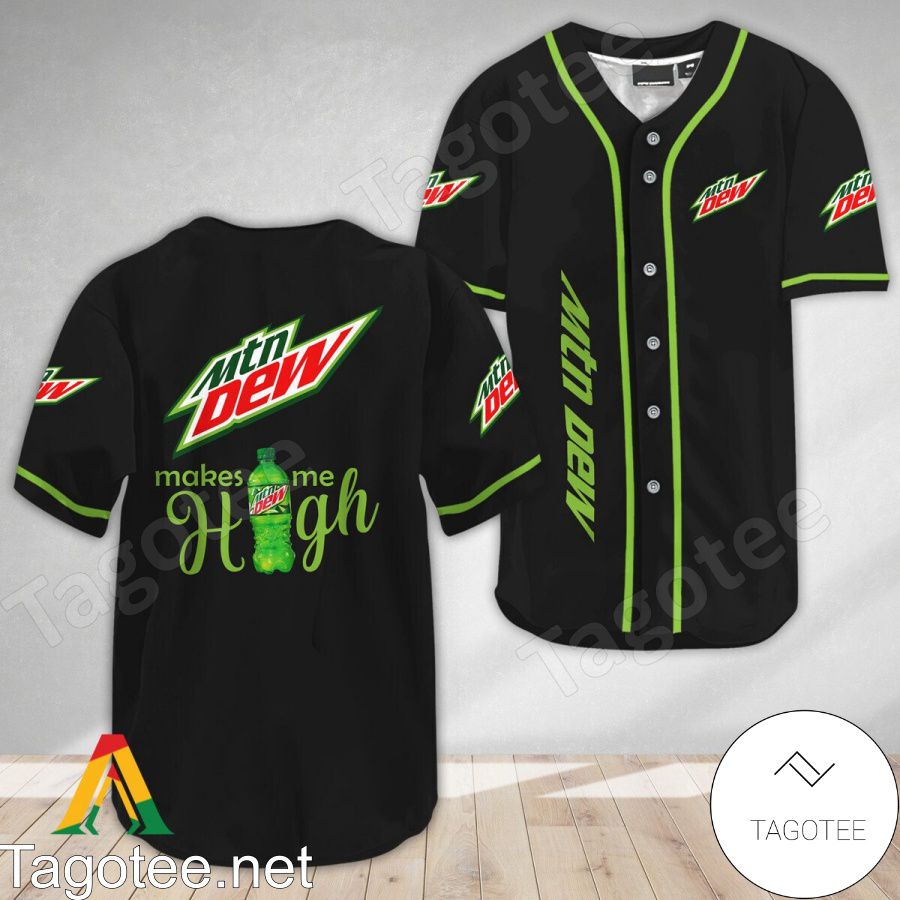 Mountain Dew Make Me High Baseball Jersey