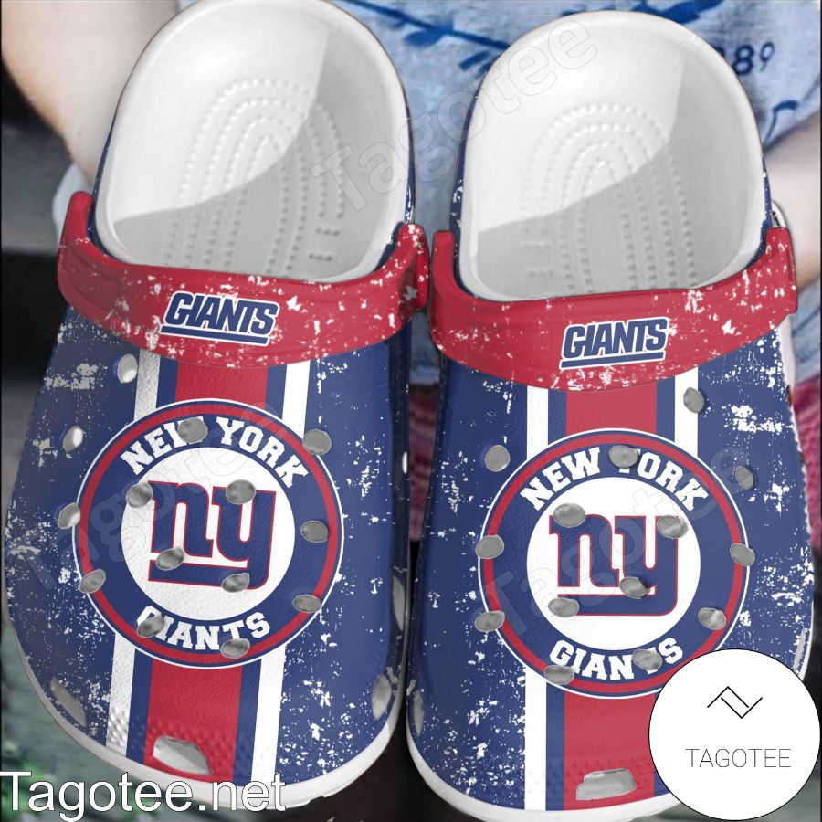 New York Giants Logo Football Team Crocs Clogs