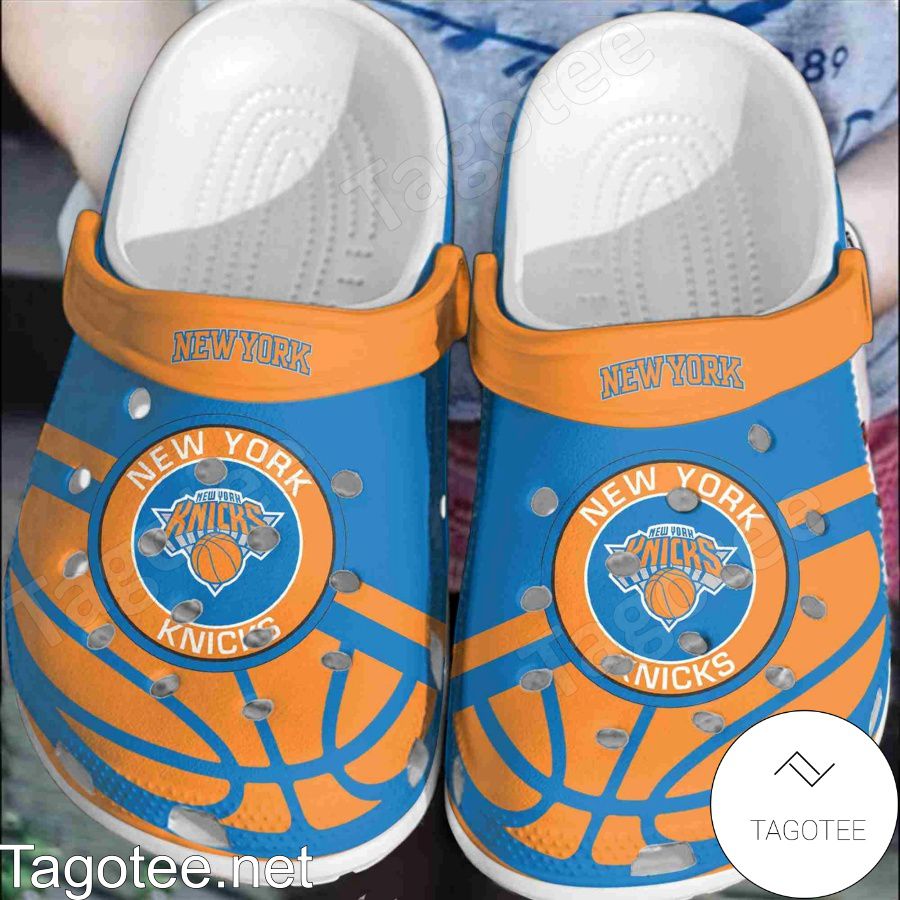 New York Knicks Logo Basketball Crocs Clogs