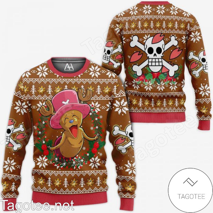 One Piece Happy Chopper Ugly Christmas Sweater