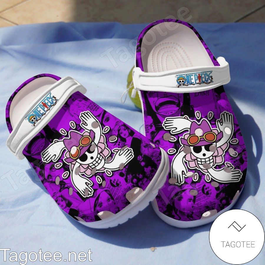 One Piece Nico Robin Purple Crocs Clogs