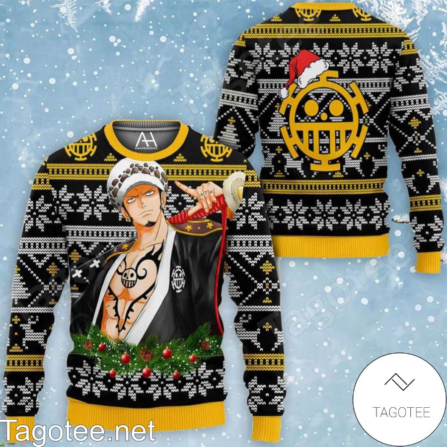 One Piece Trafalgar D. Water Law Ugly Christmas Sweater