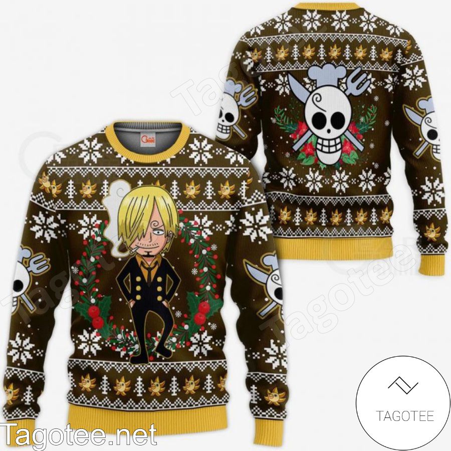 One Piece Vinsmoke Sanji Ugly Christmas Sweater