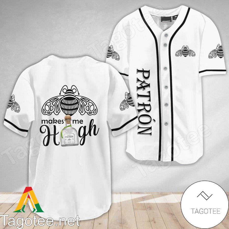 Patron Tequila Make Me High Baseball Jersey