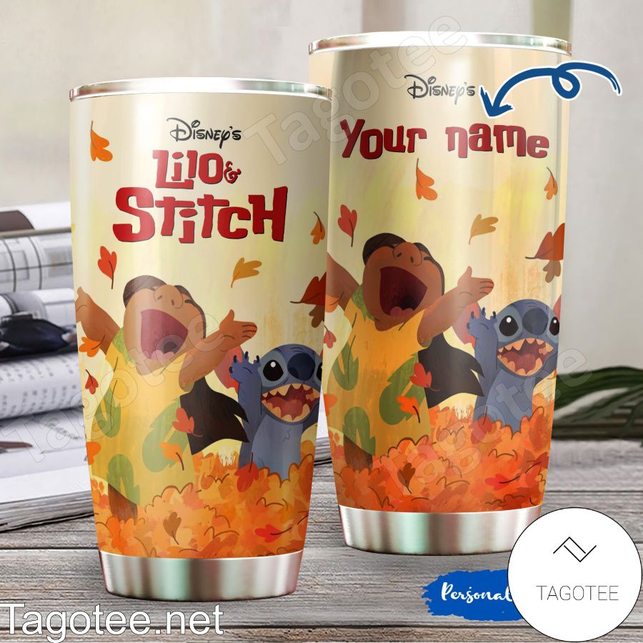 Personalized Disney Lilo And Stitch Tumbler