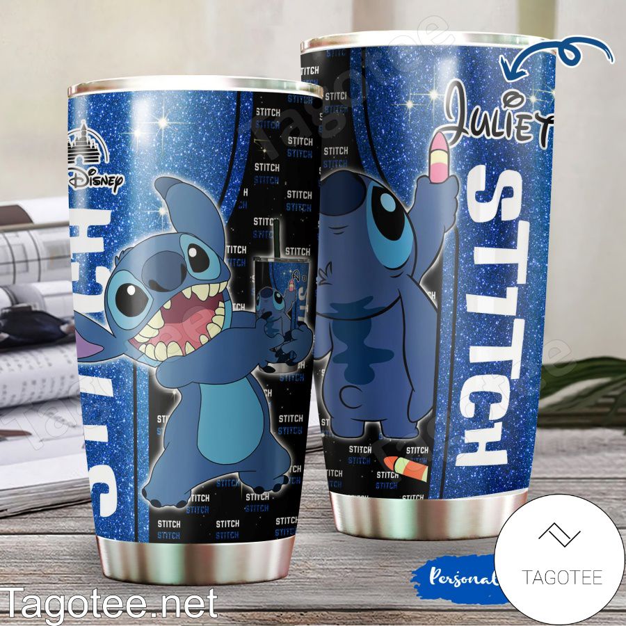 Personalized Disney Stitch Tumbler