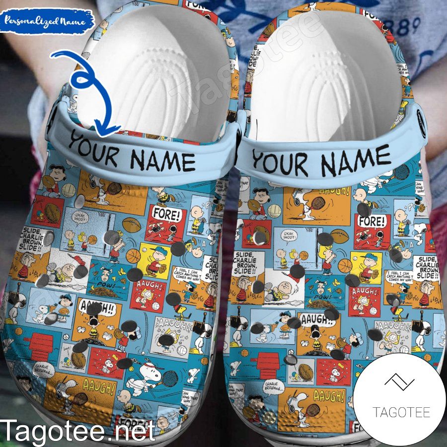 Personalized Snoopy Moment Crocs Clogs