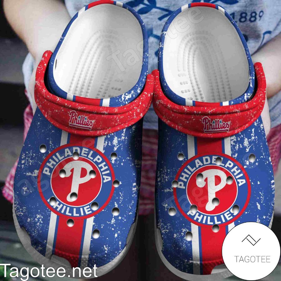 Philadelphia Phillies Logo Baseball Team Crocs Clogs