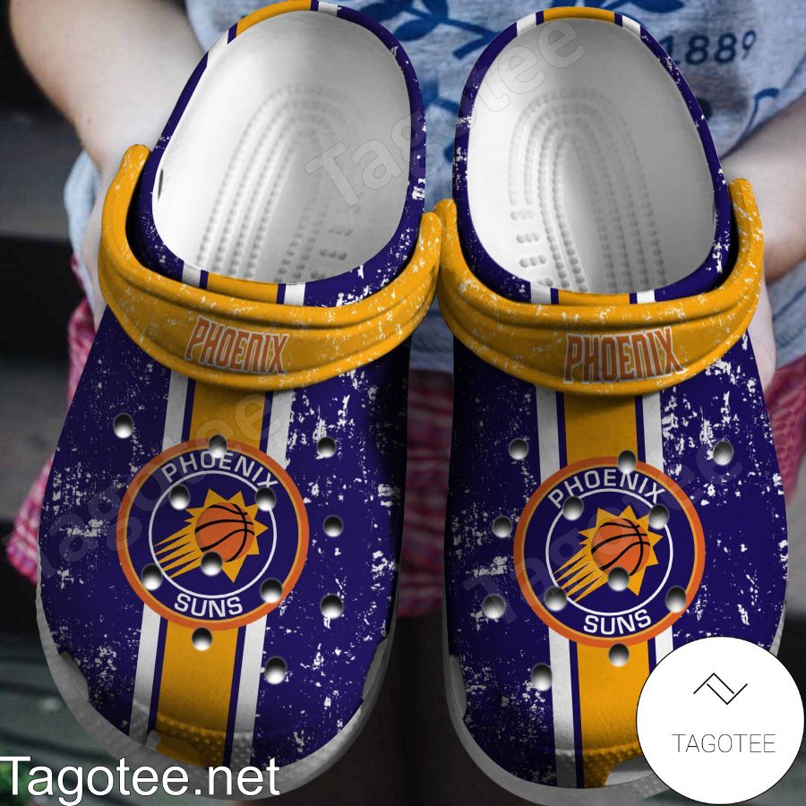 Phoenix Suns Logo Basketball Team Crocs Clogs