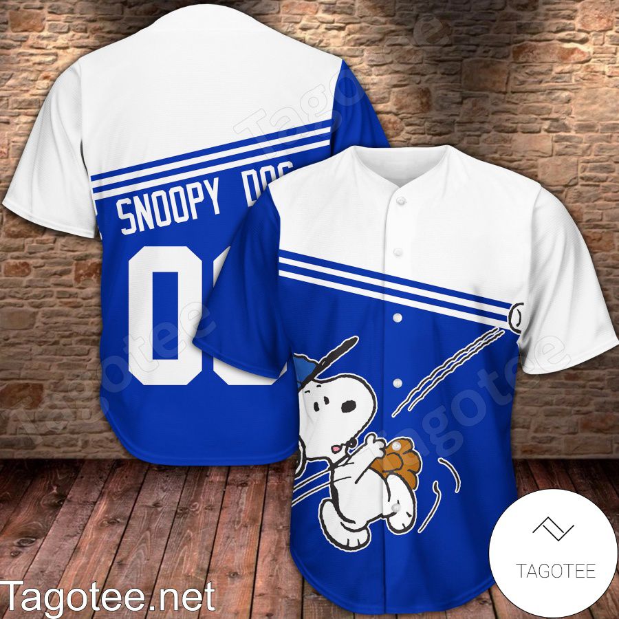 Snoopy Dog Baseball Jersey