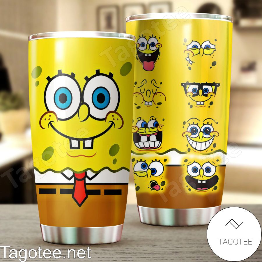 Spongebob Squarepants Face Tumbler