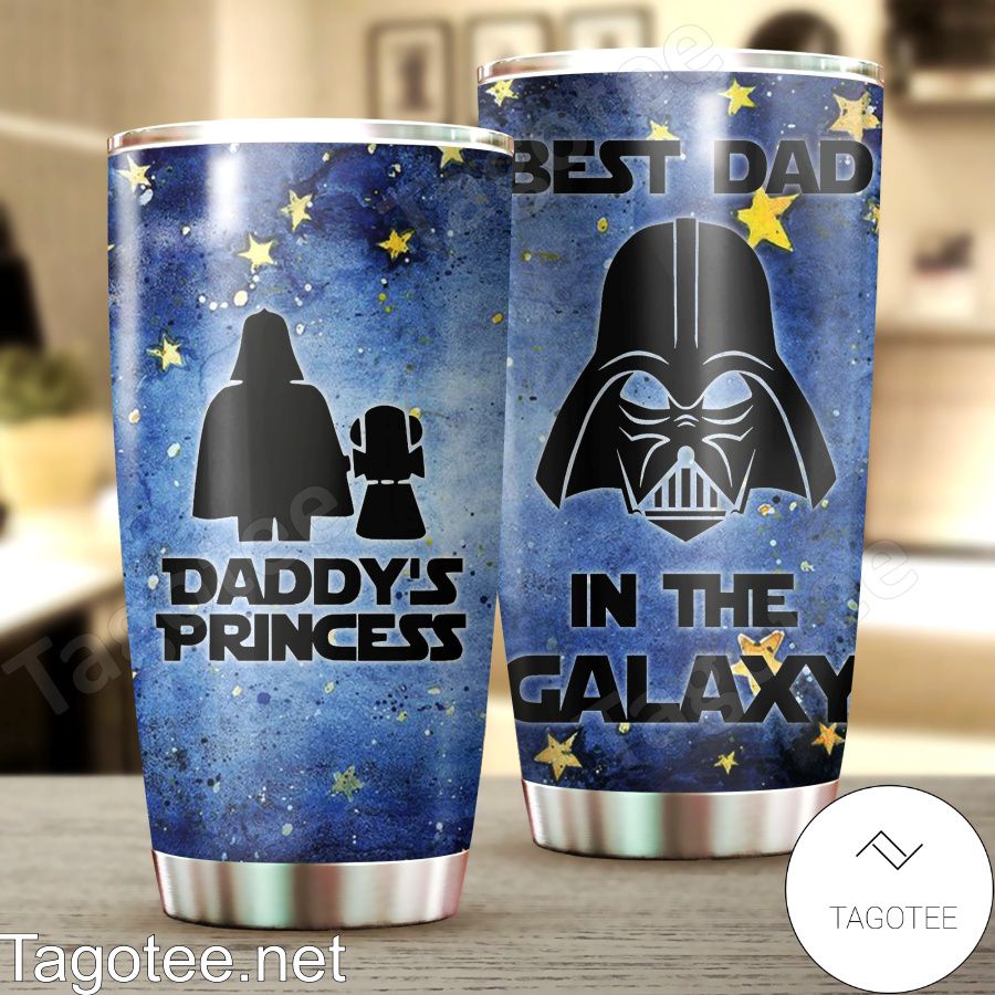 Star Wars Best Dad In The Galaxy Daddy's Princess Tumbler