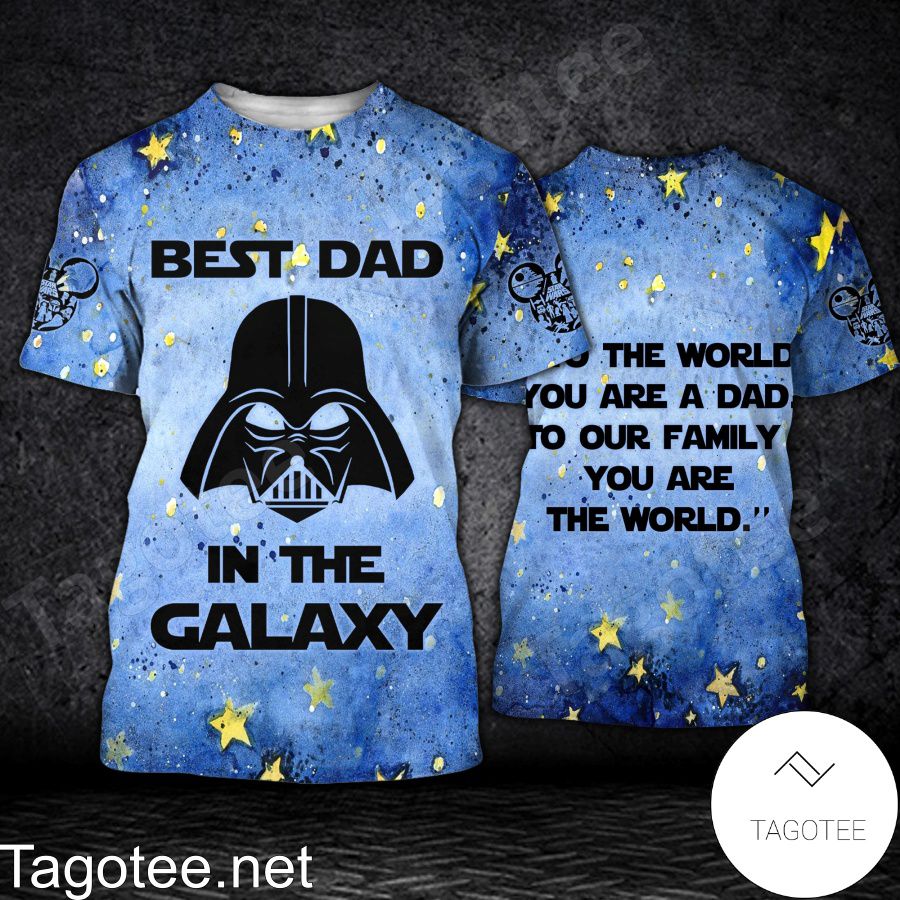 Star Wars Best Dad In The Galaxy Shirt, Tank Top And Leggings a