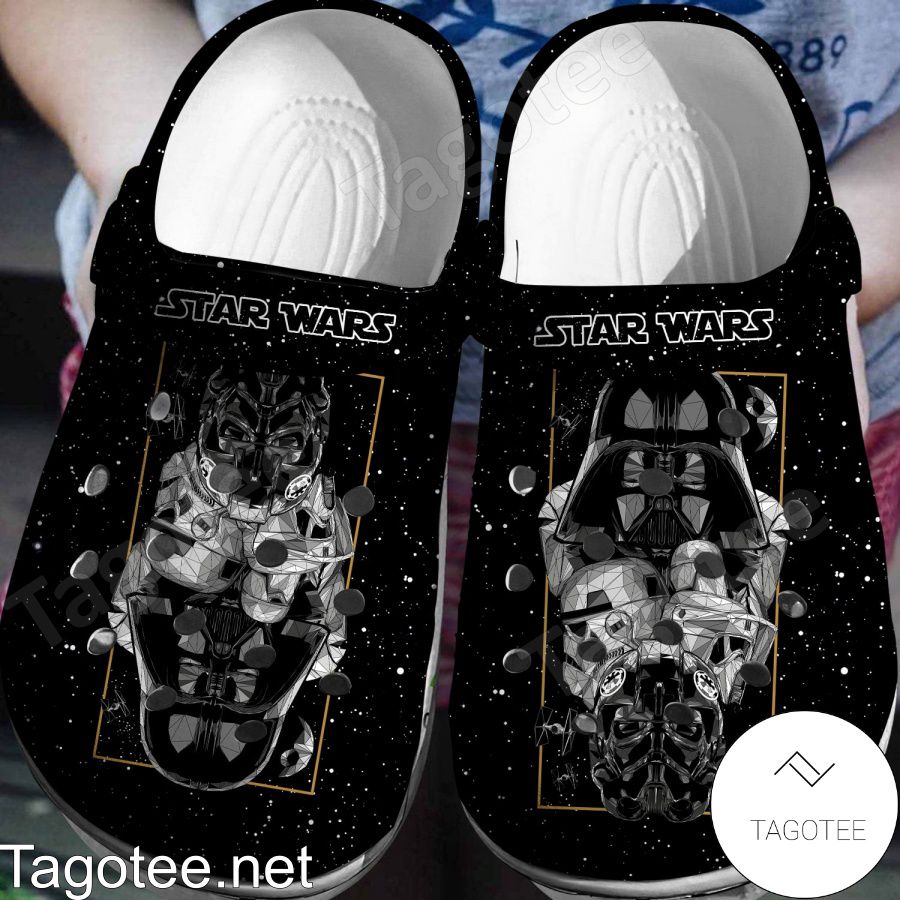 Star Wars Darth Vader Black Galaxy Crocs Clogs