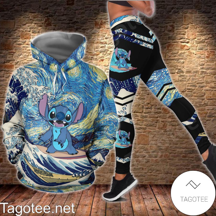 Starry Night Stitch Shirt, Tank Top And Leggings