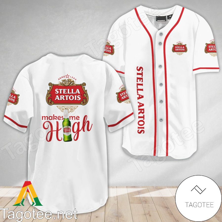 Stella Artois Make Me High Baseball Jersey