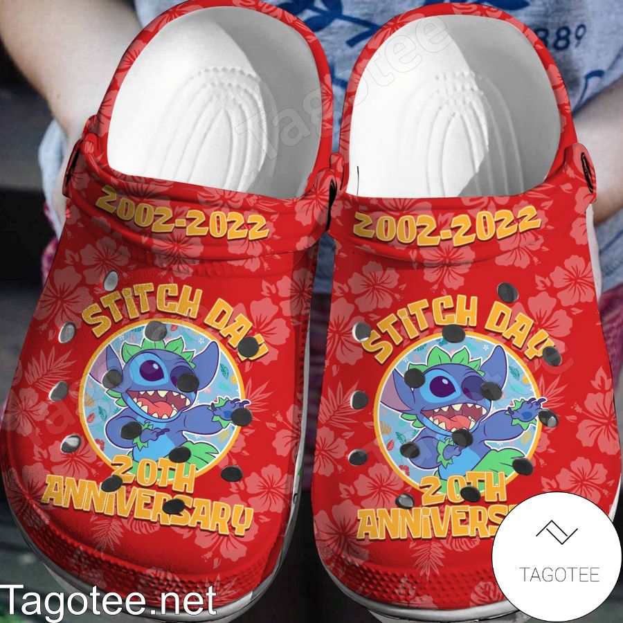 Stitch 20th Anniversary 2002-2022 Crocs Clogs