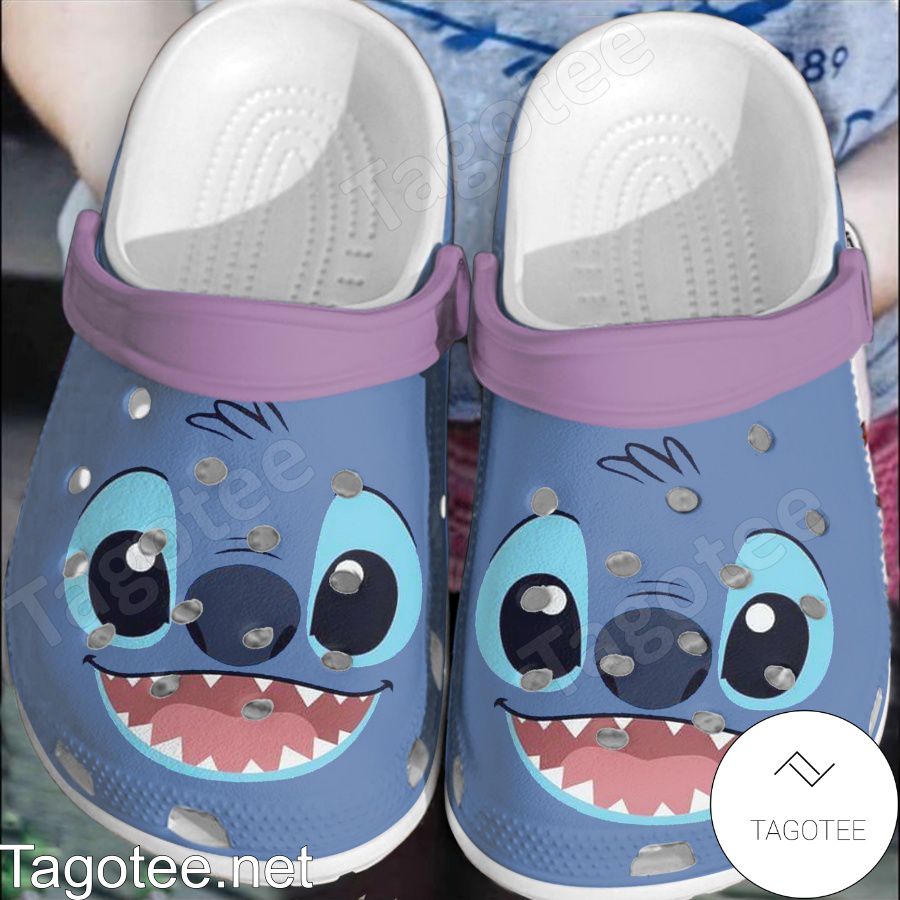 Stitch Face Full Print Crocs Clogs