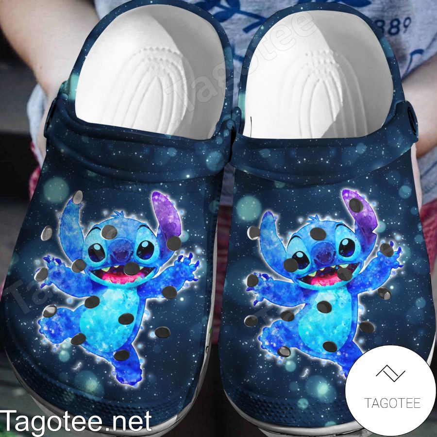 Stitch Galaxy Space Crocs Clogs