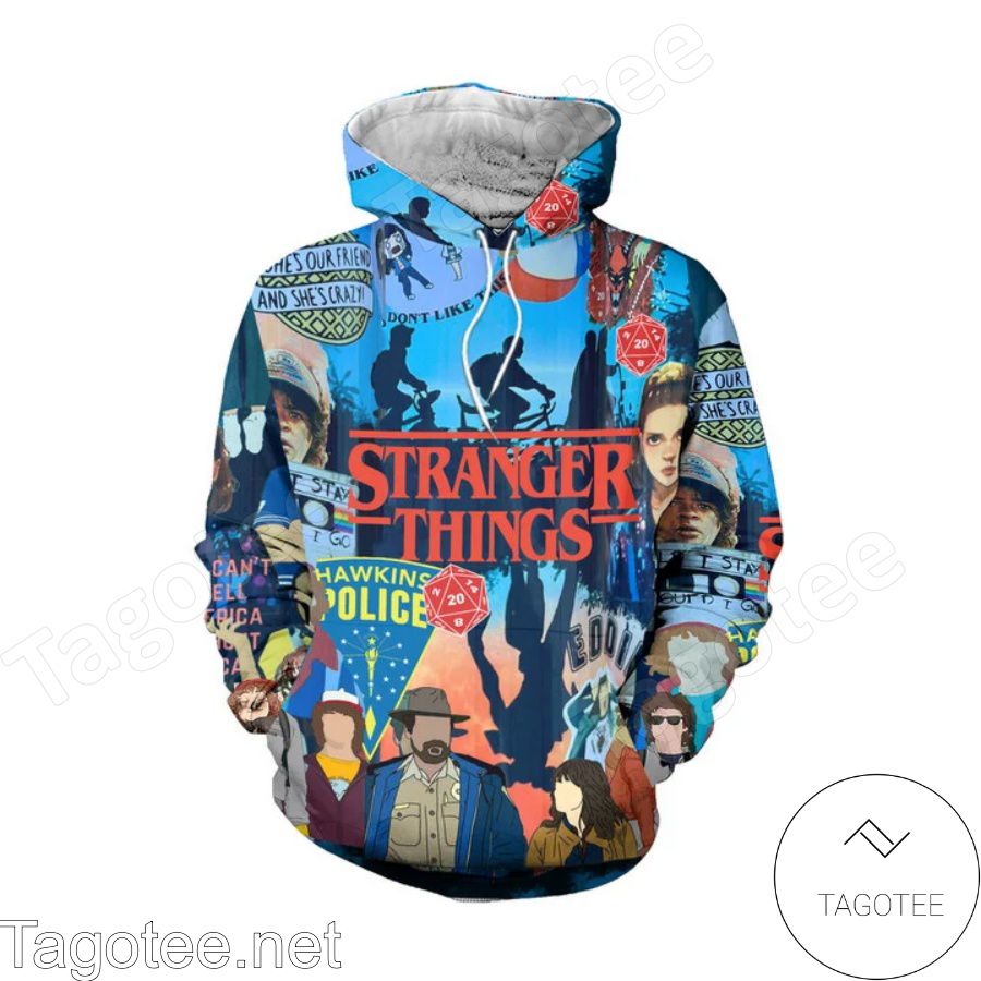 Stranger Things Hoodie And Leggings a