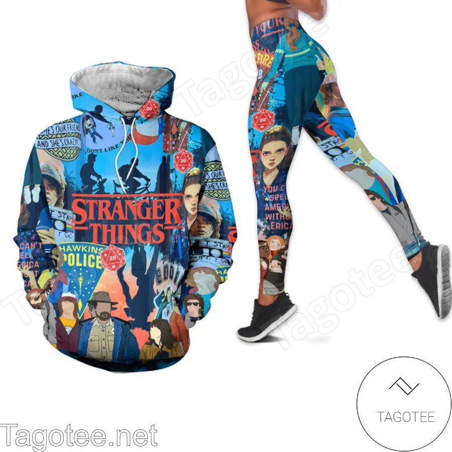 Stranger Things Hoodie And Leggings