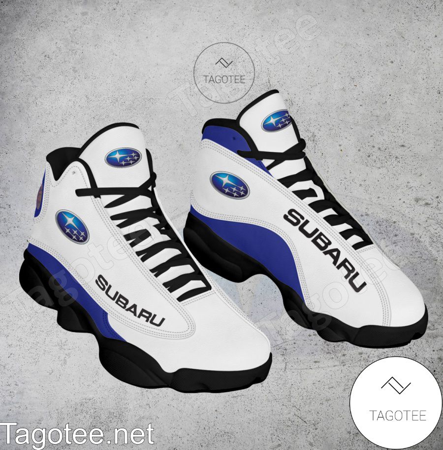 Subaru Logo Air Jordan 13 Shoes - EmonShop a