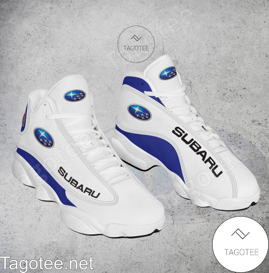 Subaru Logo Air Jordan 13 Shoes - EmonShop