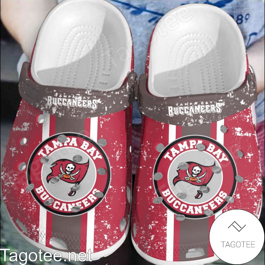 Tampa Bay Buccaneers Logo Football Crocs Clogs