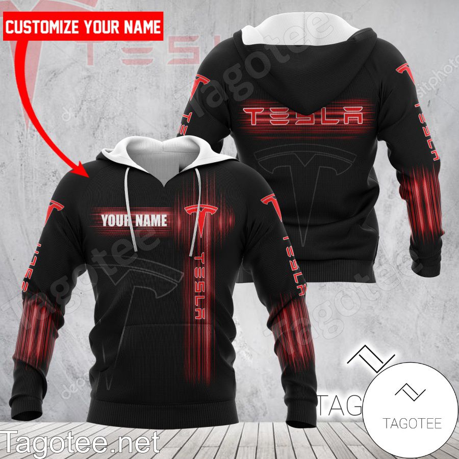 Tesla Custom 3D Shirt, Hoodie Jacket a