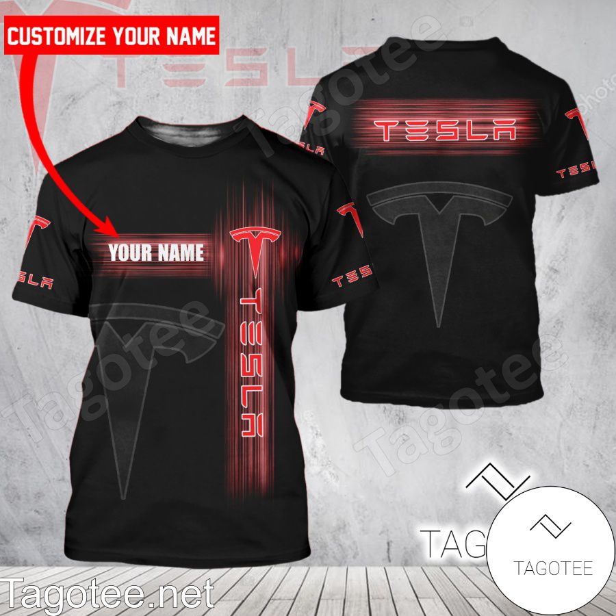 Tesla Custom 3D Shirt, Hoodie Jacket