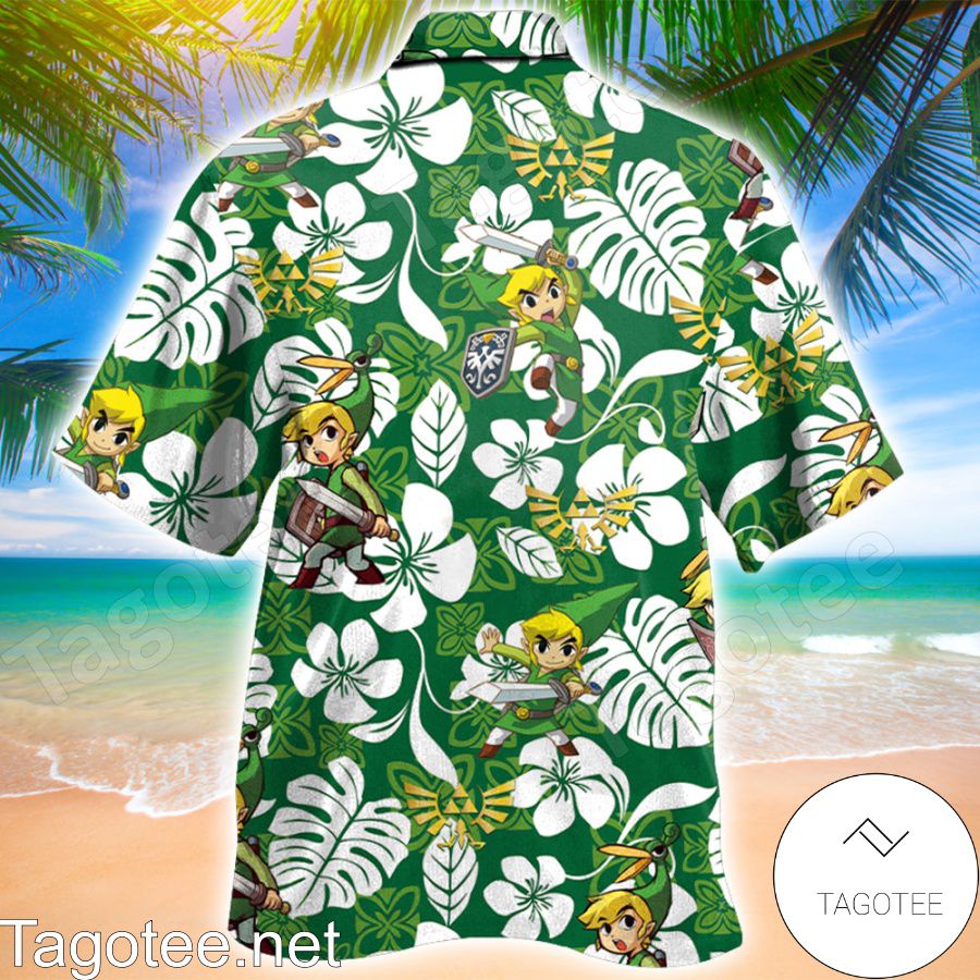 The Legend Of Zelda Tropical Hawaiian Shirt a