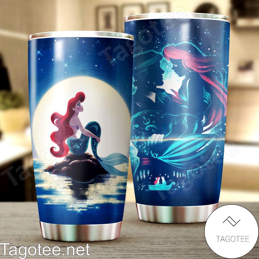 The Little Mermaid Ariel And Prince Tumbler