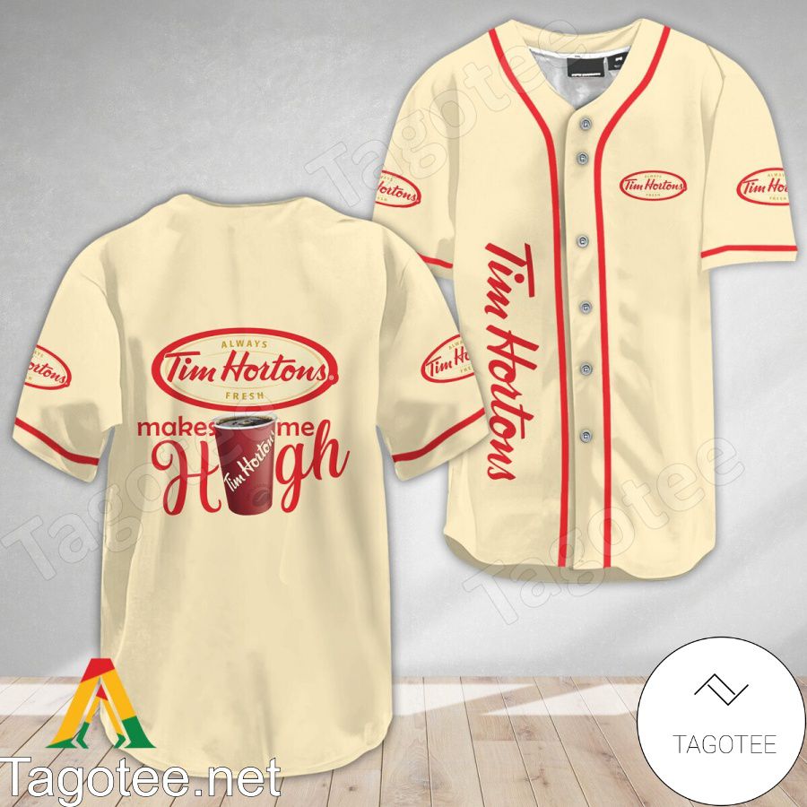 Tim Hortons Make Me High Baseball Jersey