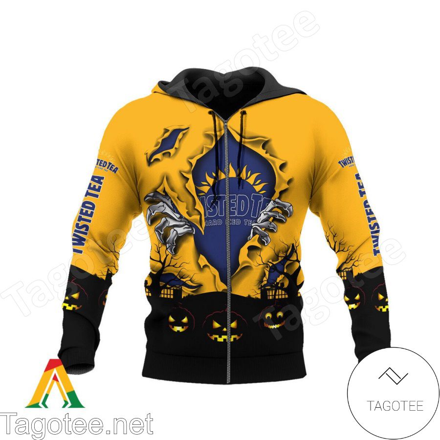 Twisted Tea Scary Night Halloween Hoodie a